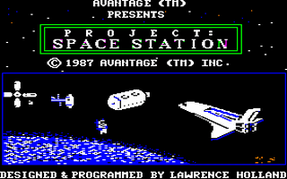 Project Space Station Title Screen